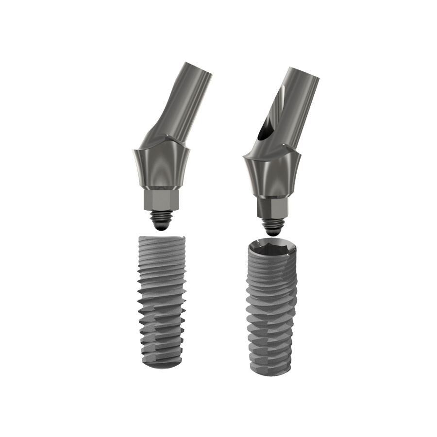 Bone level dental implant